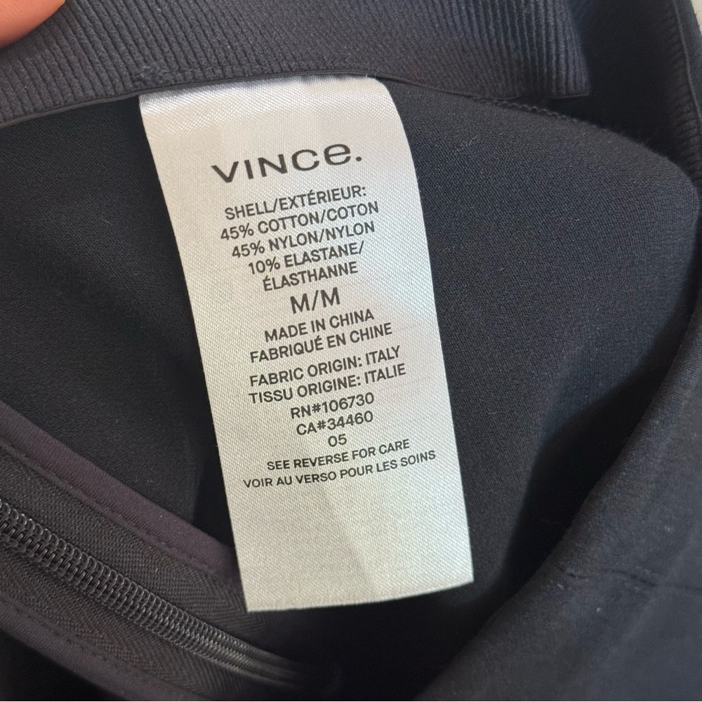 Vince Midnight Blue Seam Ponte Legging Size M - Picture 12 of 12